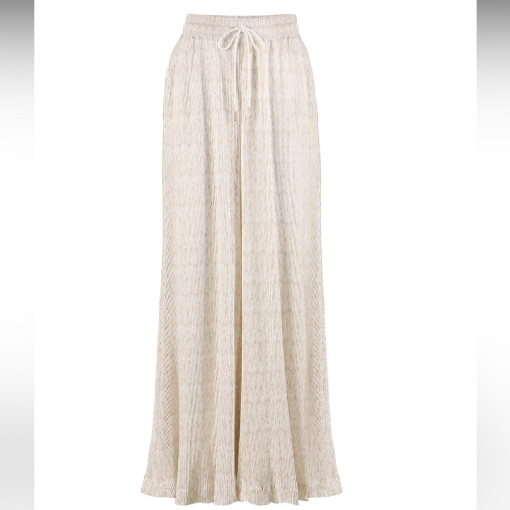 Pandora Wide Leg White Gold Pants XXL